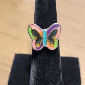 Colorful Butterfly Ring